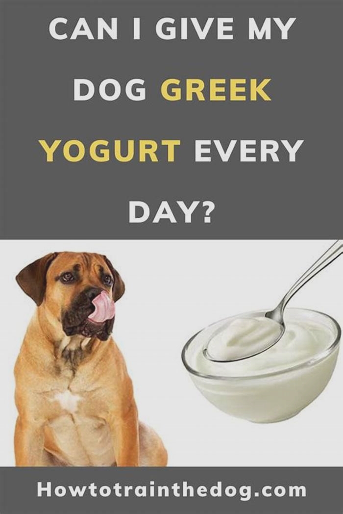 Can you freeze Greek yogurt and give to dogs