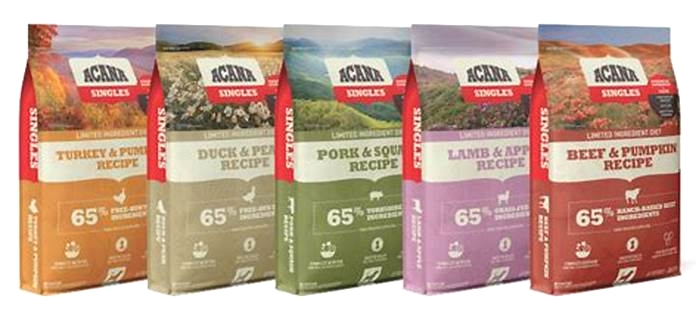 How many recalls has ACANA dog food had?