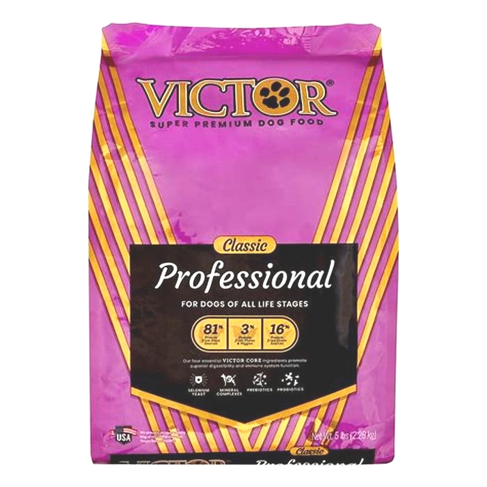 How many stars does Victor dog food have?