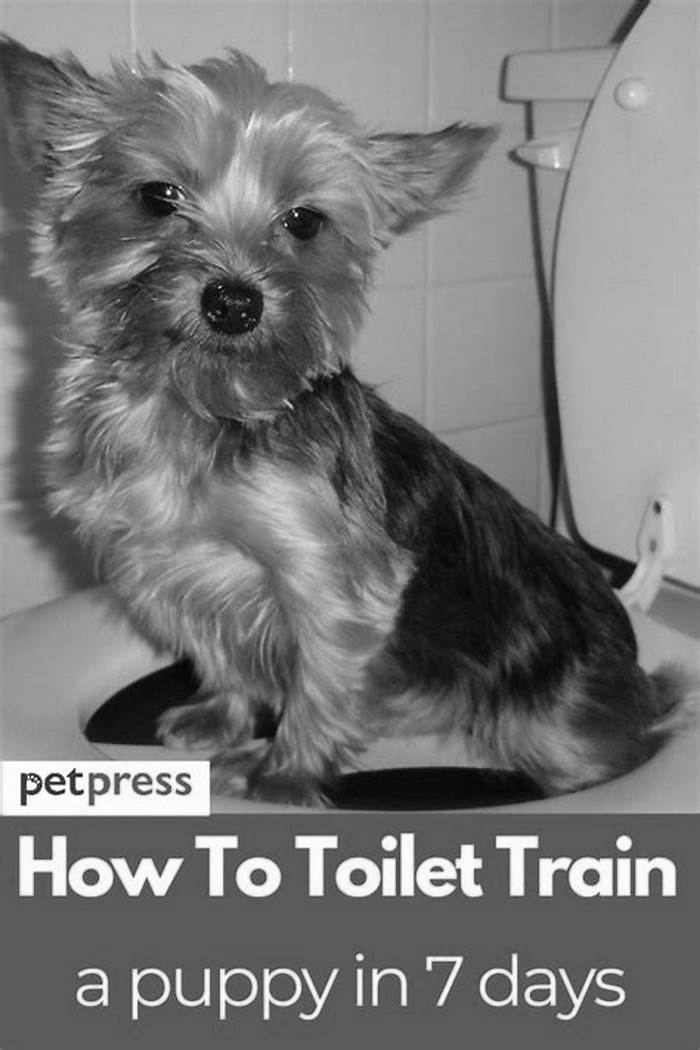 How to toilet train a puppy in 7 days