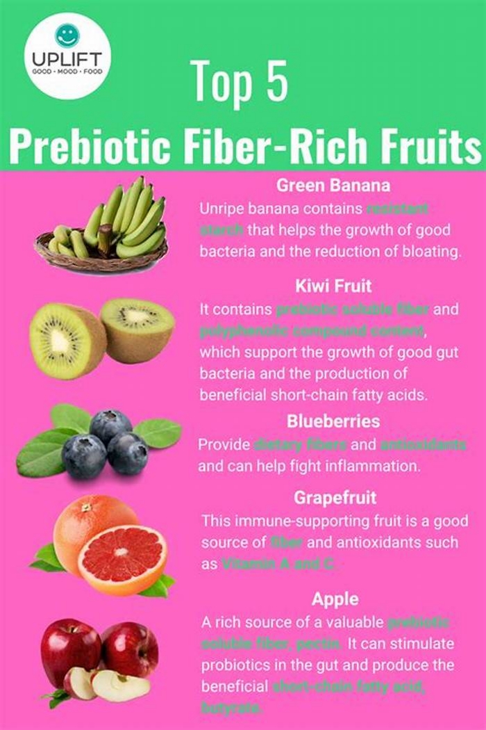 Which fruit is high in probiotics?